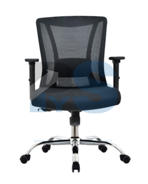 Sillón Gerente Spike Syncro Brazo Regulables Ct Base Cromada