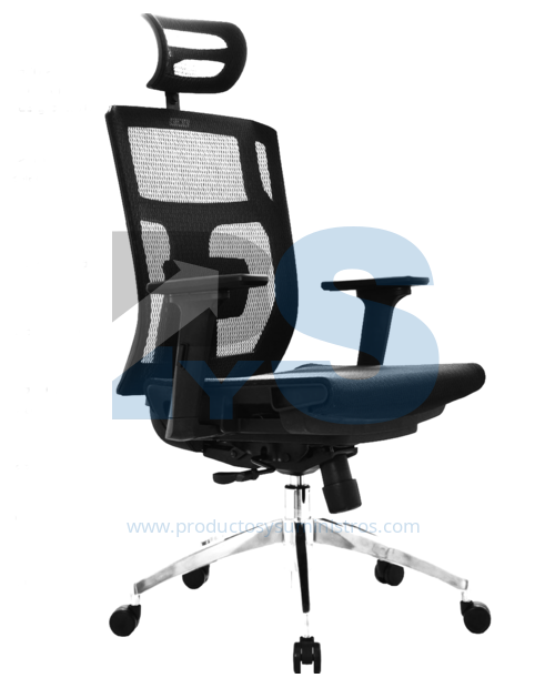 Sillón Presidente Led Mecanismo Syncron Antishock