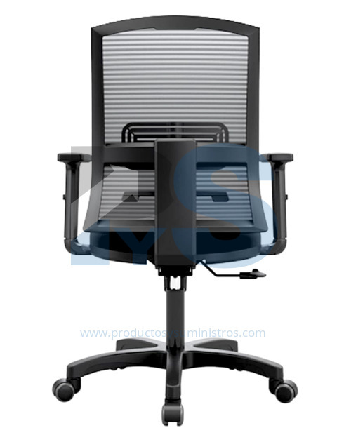 Silla Monk Light SIN Cabecero 3 Bloqueos Brazos Regulables Base Nylon Tapizado 1 Negro ENSAMBLADA