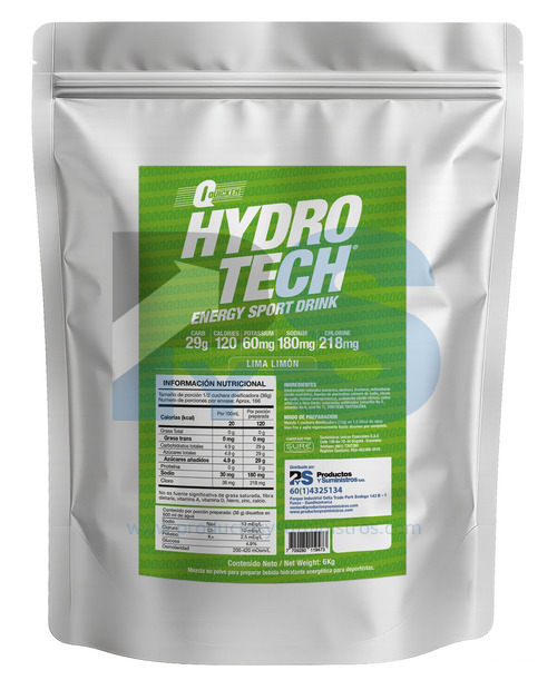 Bebida Hidratante Hydrotech Lima Limón x 6 kg