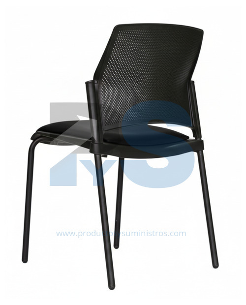 Silla Zyle Interlocutora Espaldar y Asiento Tapizado Grupo 1 4 Patas ENSAMBLADA