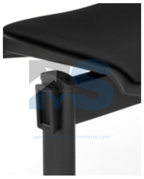 Silla Tándem Butterfly Tapizado Total Grupo 1 (2 Puestos) ENSAMBLADA