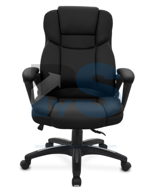 Silla City Cuerina Negro