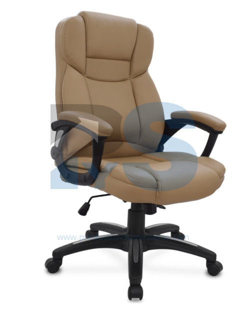 Silla City Cuerina Almendra ENSAMBLADA