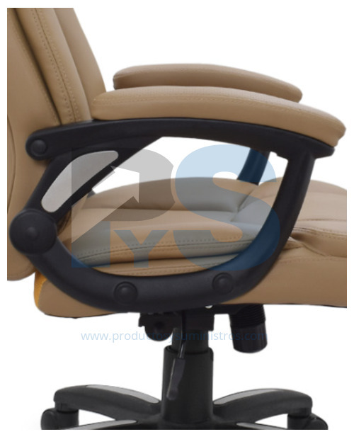 Silla City Cuerina Almendra ENSAMBLADA