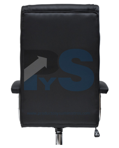 Silla Shiny SG Cuerina Negra Mecanismo LAP 2 Palancas ENSAMBLADA