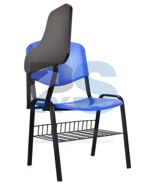Silla Universitaria Novaiso Plastica con Tablero y Apoyalibros
