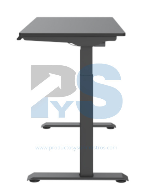 Escritorio Regulable en Altura UP Ensamblado Color Negro