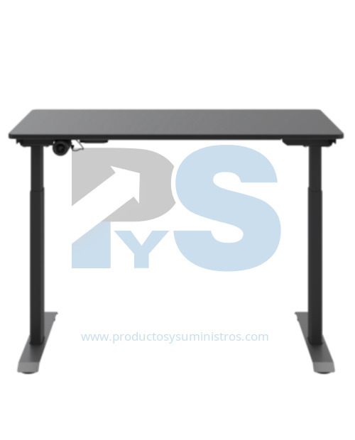 Escritorio Regulable en Altura UP Ensamblado Color Negro