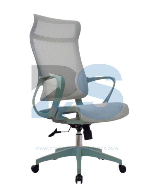 Silla Rigs Malla Espaldar Alto (Apoyo Cervical) Verde