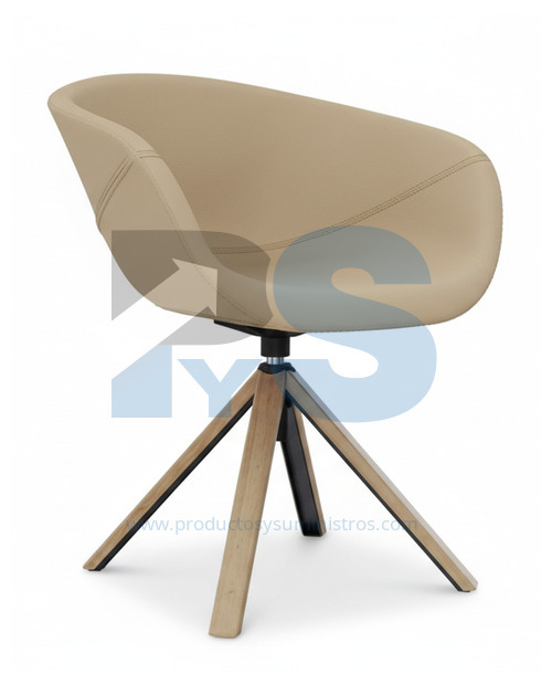 Silla Mara Poltrona Base Koval Tapizado 1