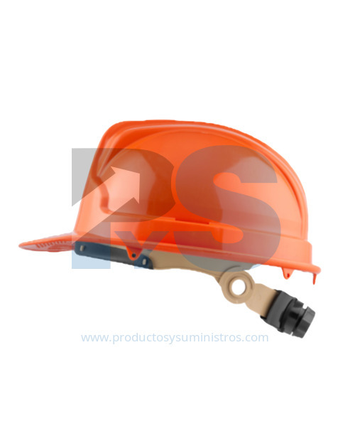 Casco Fura Suspención Ratchet Tipo 1 Dielectrico Naranja Delta Plus