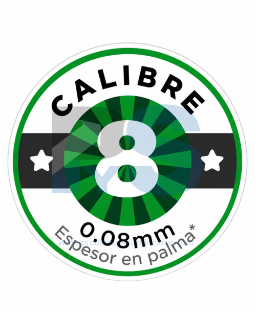 Guante Nitrilo Calibre 8 Negro x 100 Unidades