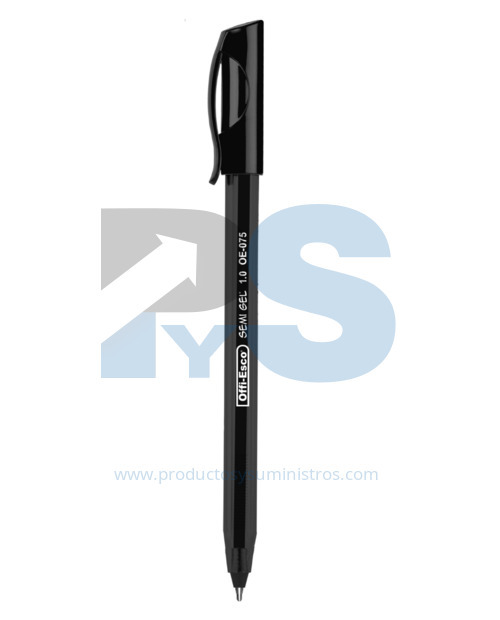 Esfero Offi-Esco Ref OE-075 Negro x 12 Uds
