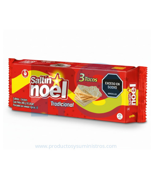 Galleta Saltin Noel x 3 Tacos
