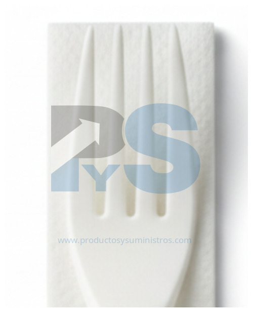 Set Darnel Blanco Tenedor+Cuchillo+Cuchara Sopera+Servilleta x Und