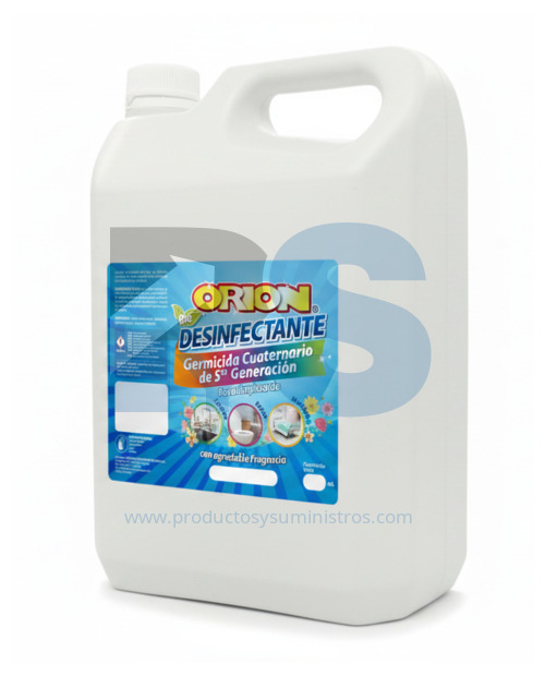 Limpiador Germicida Cuaternario Orion Floral x 3750 ml