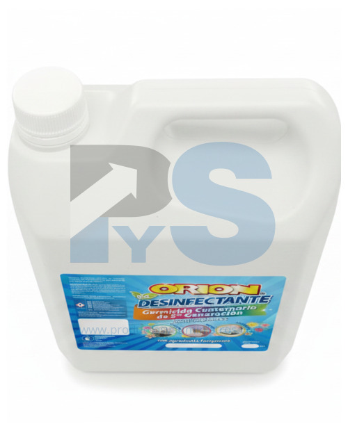 Limpiador Germicida Cuaternario Orion Floral x 3750 ml