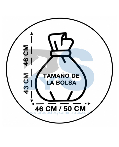 Papelera Vaivén Material Recuperado Negra 10 L Estra 4-1048884