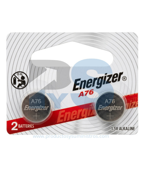 Pila Energizer LR44 A76 x 2 Unidades