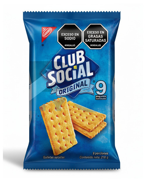 Galleta Club Social x 9 Uds
