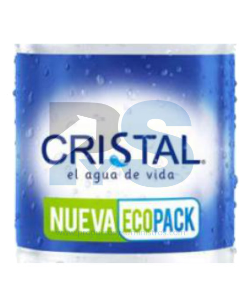 Agua CRISTAL Sin Gas x 300 ml x 24 Uds