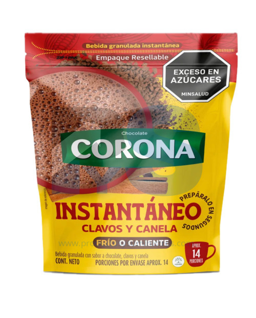 Chocolate Clavos y Canela x 450 grs