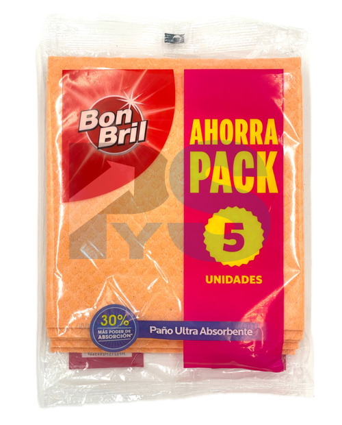 Paño Absorbente Bon Bril x 5 Uds