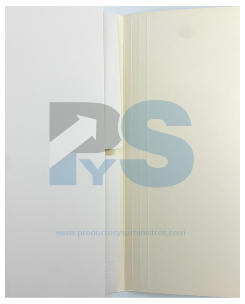 Carpeta 4 Aletas Blanca Esmaltada 290 gr