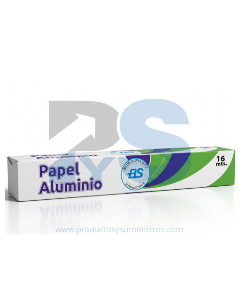 Papel Aluminio Blue Suppliers x 16 m