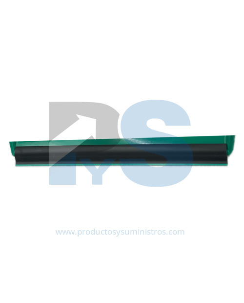 Recogedor Plastico con Banda Verde SIN MANGO