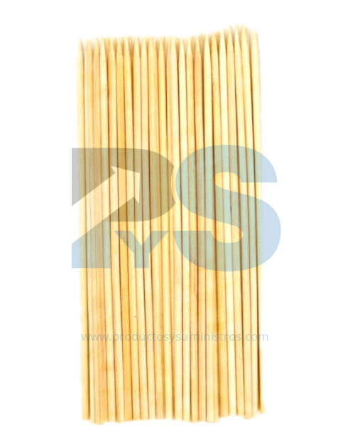 Palo de Pincho 25 cm x 100 Unidades