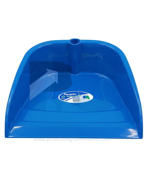 Recogedor Plastico Sin Banda Azul SIN MANGO