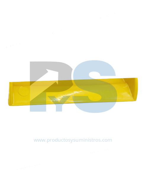 Recogedor Plastico Sin Banda Amarillo SIN MANGO