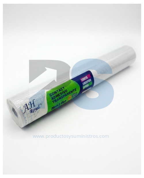 Papel Adhesivo Transparente x 20 m