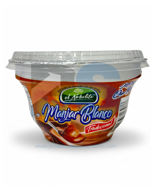 Arequipe Manjar Blanco El Arbolito 220 gr x Unidad