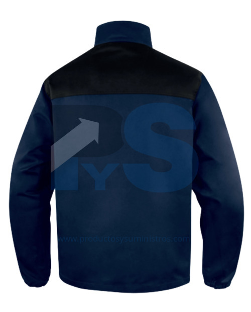 Chaqueta Tejida en Poliéster y Algodón AZUL Talla M Delta Plus M1VE2