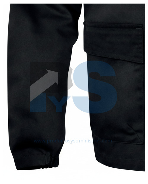 Chaqueta Tejida en Poliéster y Algodón NEGRA Talla L Delta Plus M1VE2