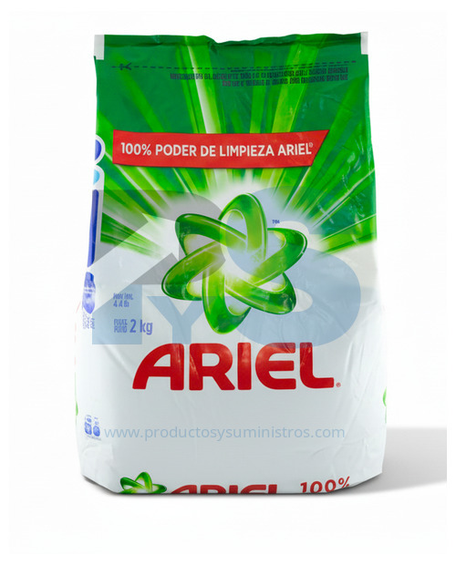 Detergente en Polvo Ariel x 2000g
