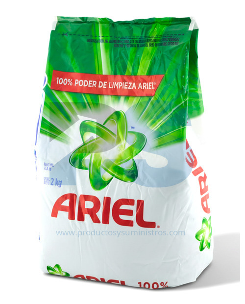 Detergente en Polvo Ariel x 2000g