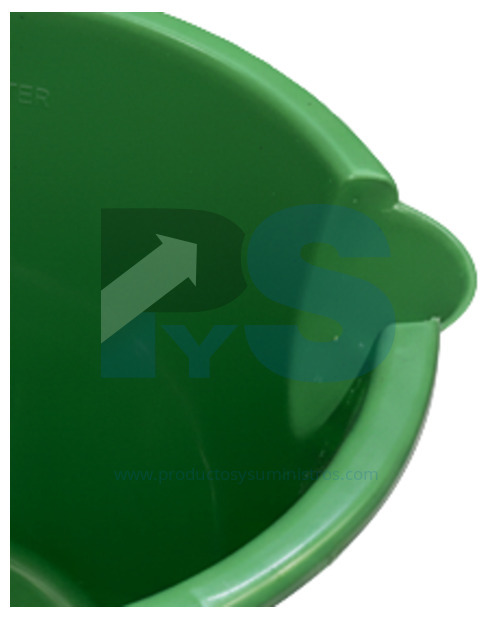 Balde 13 Litros Aforado Verde