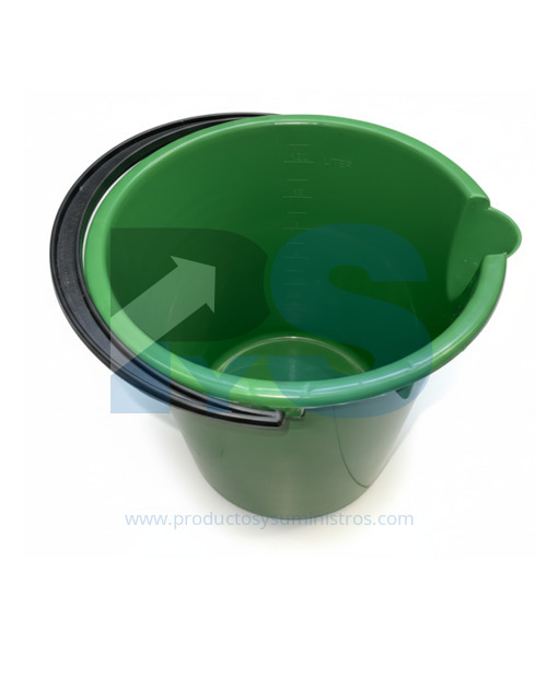 Balde 12 Litros Aforado Verde