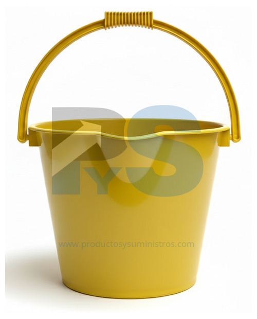 Balde 10 Litros Aforado Amarillo