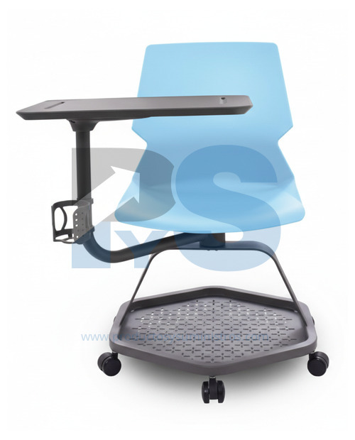 Silla Universitaria Carpeta Celeste