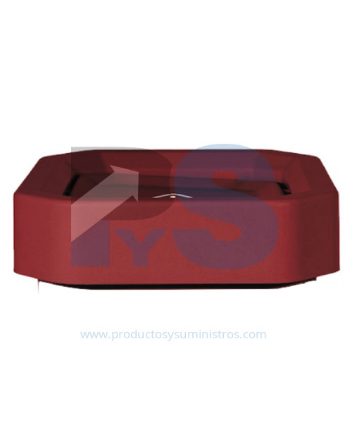 Papelera Material Recuperado Vaiven Roja Estra 53 L