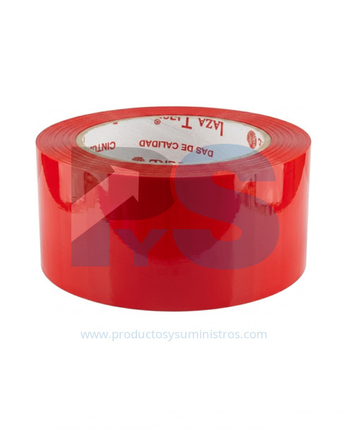 Cinta Sellar Cajas 48mm x 100 metros Roja