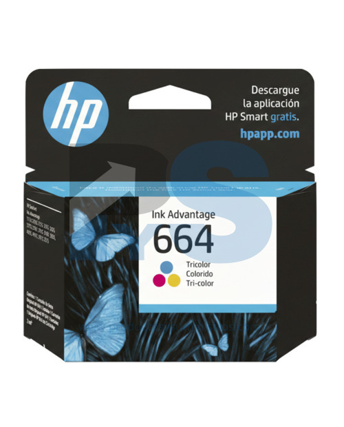 Cartucho de Tinta HP 664 Tricolor
