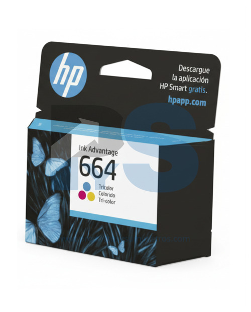 Cartucho de Tinta HP 664 Tricolor