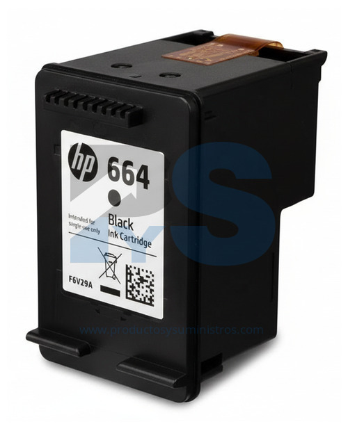 Cartucho de Tinta HP 664 Negra