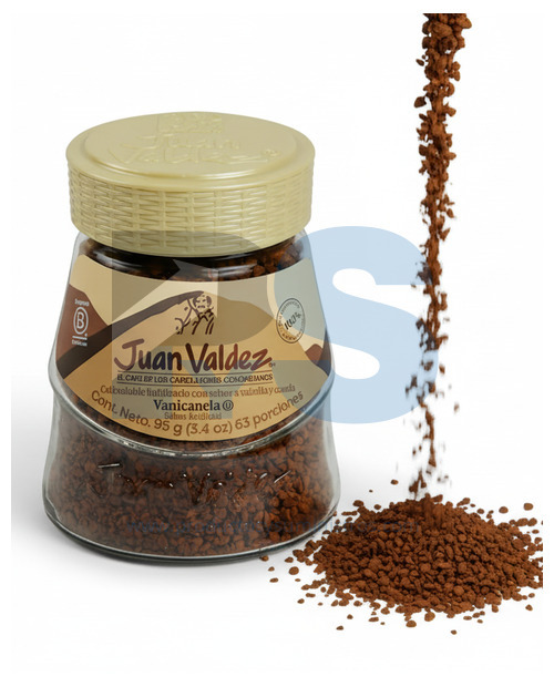 Café Liofilizado Juan Valdez Vanicanela x 95 g